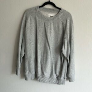 Aerie oversized gray pullover, size S